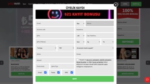 youwin kayıt bonusu