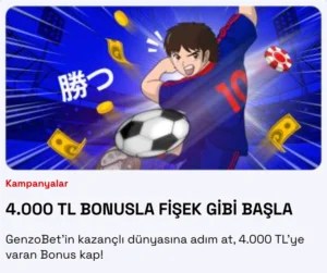 genzobet hosgeldin bonusu