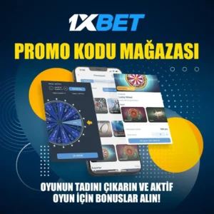 1xbet promo kod mağazası