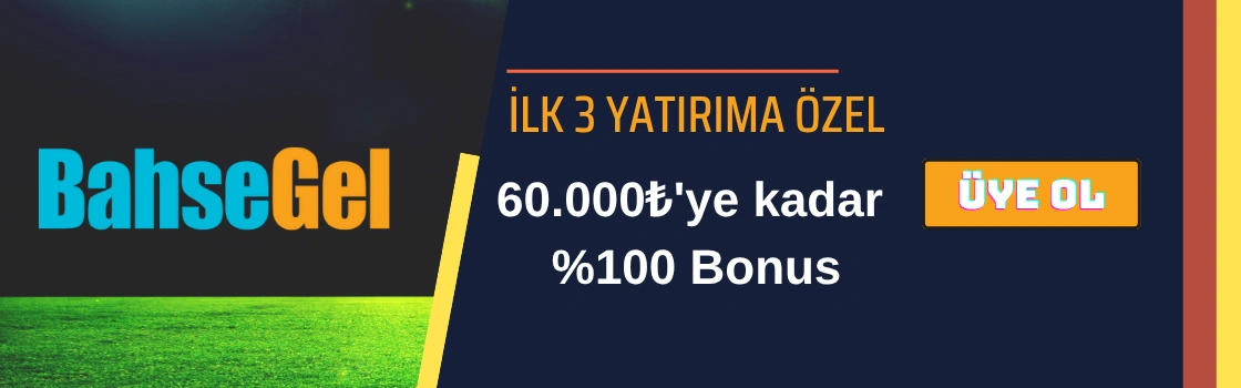 bahsegel üyelik bonusları